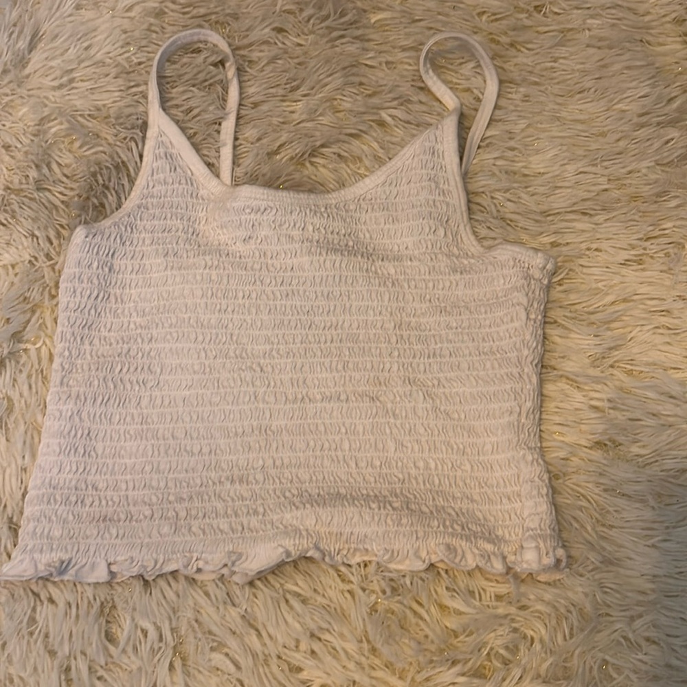 Hollister size small cropped ribbed tank